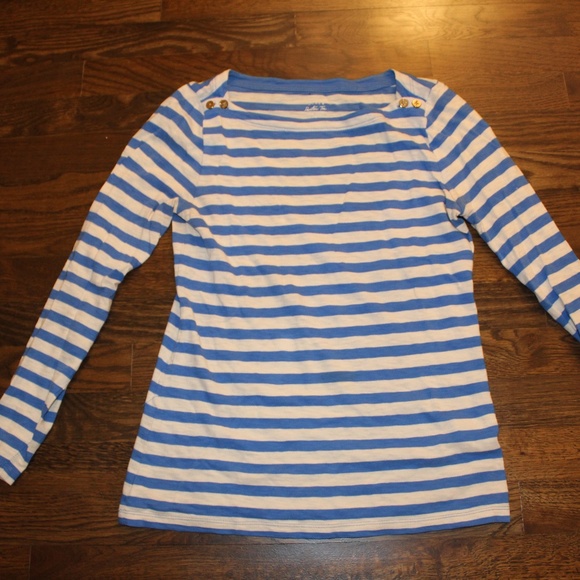 J Crew Striped Painter Tee - Picture 2 of 4